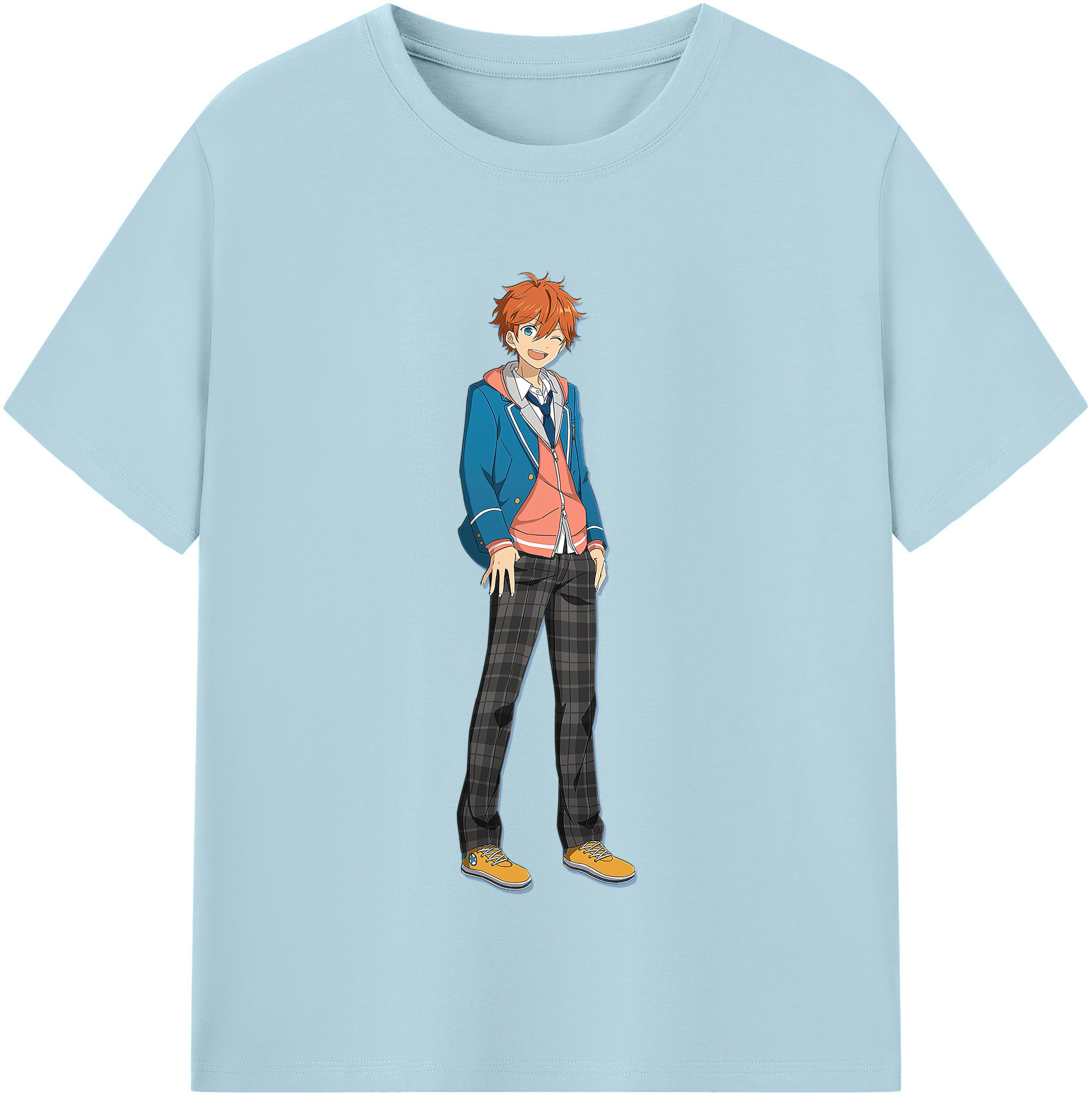 （画像用） あんさんぶるスターズ! Ensemble Stars 綿100％半袖Tシャツ（フロントプリント）